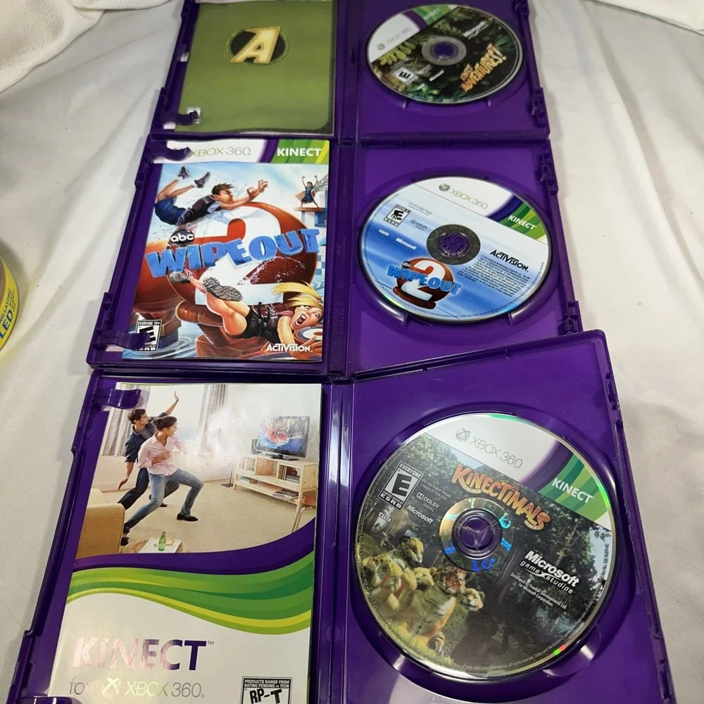 Xbox 360 Kinect Games Wipeout Adventures Kinectimals